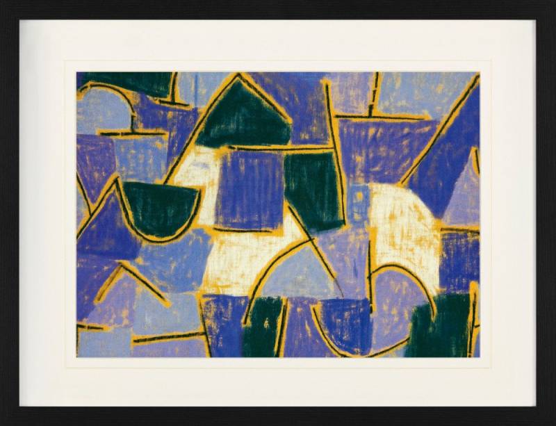 1art1 Poster Paul Klee Gerahmtes Bild Mit Edlem Passepartout von 1art1