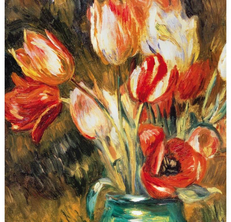 1art1 Poster Pierre Auguste Renoir Kunstdruck Bild - Tulpen In Einer Vase von 1art1