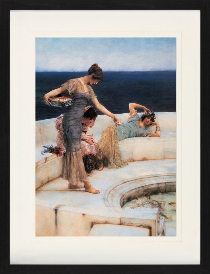 1art1 Poster Sir Lawrence Alma-Tadema Gerahmtes Bild Mit Edlem von 1art1