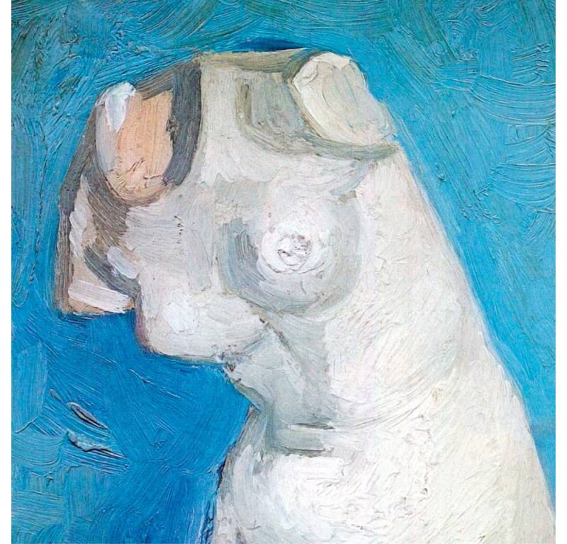 1art1 Poster Vincent Van Gogh Kunstdruck Bild - Gips-Statuette Eines von 1art1