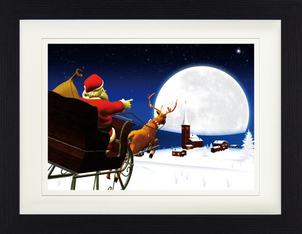 1art1 Kunstdruck Weihnachten Gerahmtes Bild Mit Edlem Passepartout 1art1 Kunstdruck Weihnachten Gerahmtes Bild Mit Edlem Passepartout von 1art1