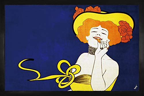 1art1 Leonetto Cappiello Amandines de Provence, 1900 Fußmatte Dekomatte Innenbereich | Design Türmatte 60x40 cm von 1art1