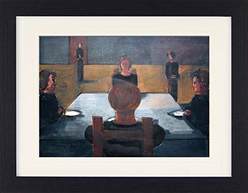 1art1 Oskar Schlemmer Poster Tischgesellschaft, 1935 Gerahmtes Bild Mit Edlem Passepartout | Wand-Bilder | Im Bilderrahmen 40x30 cm 1art1 Oskar Schlemmer Poster Tischgesellschaft, 1935 Gerahmtes Bild Mit Edlem Passepartout | Wand-Bilder | Im Bilderrahmen 40x30 cm von 1art1