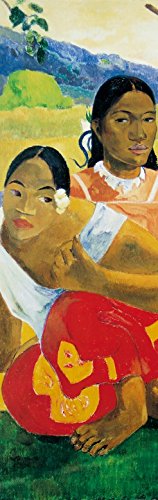 1art1 Paul Gauguin Wann Heiratest Du? Nafea Faa Ipoipo, 1892, 1-Teilig Fototapete Poster-Tapete 250x79 cm von 1art1