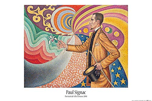 1art1 Paul Signac Poster Portrait des Félix Fénéon, 1890 Plakat | Bild 91x61 cm von 1art1