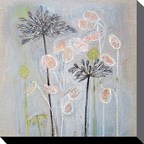 1art1 Pflanzen Poster Agapanthus, Shyama Ruffell Bilder Leinwand-Bild Auf Keilrahmen | XXL-Wandbild Poster Kunstdruck Als Leinwandbild 80x80 cm von 1art1