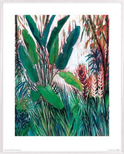 1art1 Pflanzen Poster Kunstdruck Bild und Kunststoff-Rahmen - Just So, Shyama Ruffell (50 x 40cm) von 1art1