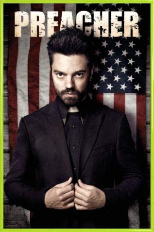 1art1 Preacher Poster Plakat | Bild und Kunststoff-Rahmen - Jesse (91 x 61cm) von 1art1