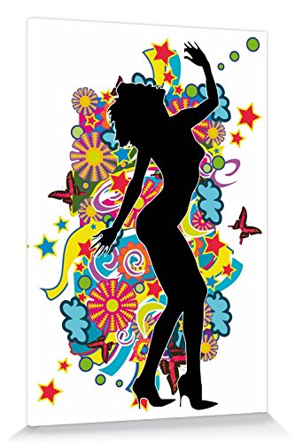 1art1 Schöne Frauen Poster Pop Art Mädchen I Bilder Leinwand-Bild Auf Keilrahmen | XXL-Wandbild Poster Kunstdruck Als Leinwandbild 180x120 cm von 1art1