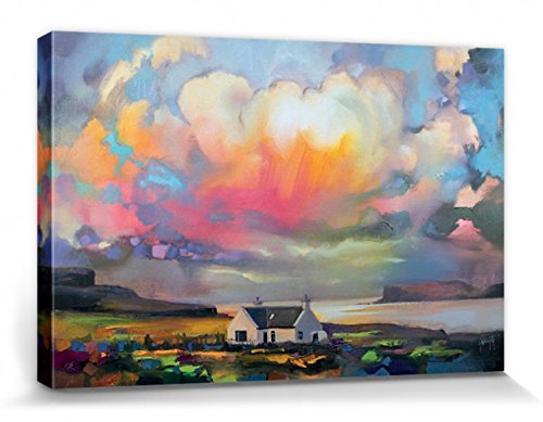 1art1 Scott Naismith Poster Duirinish Skye Bilder Leinwand-Bild Auf Keilrahmen | XXL-Wandbild Poster Kunstdruck Als Leinwandbild 120x80 cm von 1art1
