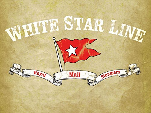 1art1 Titanic White Star Line Banner, 2-Teilig Selbstklebende Fototapete Poster-Tapete 240x180 cm von 1art1