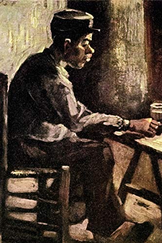 1art1 Vincent Van Gogh Poster Bauer Am Tisch, 1885 Kunstdruck Bild 120x80 cm von 1art1