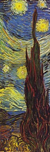 1art1 Vincent Van Gogh Die Sternennacht, 1889, 1-Teilig Fototapete Poster-Tapete 250x79 cm von 1art1