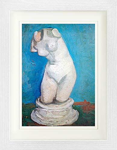 1art1 Vincent Van Gogh Poster Gips-Statuette Eines Weiblichen Torsos, 1887 Gerahmtes Bild Mit Edlem Passepartout | Wand-Bilder | Im Bilderrahmen 40x30 cm von 1art1