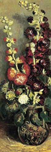1art1 Vincent Van Gogh Vase Mit Malven, 1886, 1-Teilig Fototapete Poster-Tapete 250x79 cm von 1art1