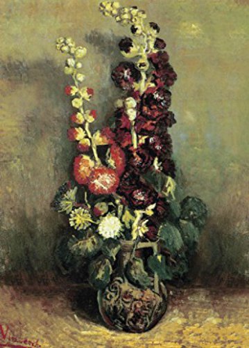 1art1 Vincent Van Gogh Vase Mit Malven, 1886, 2-Teilig Fototapete Poster-Tapete 250x180 cm von 1art1