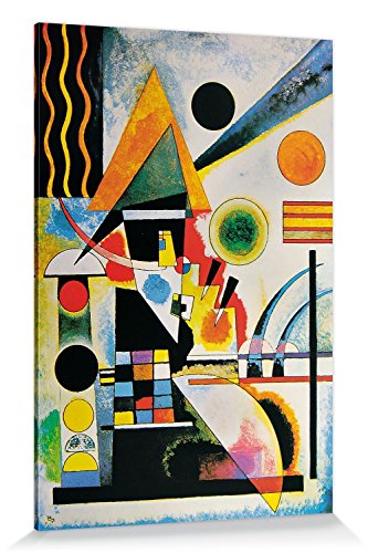 1art1 Wassily Kandinsky Poster Balancement, 1925 Bilder Leinwand-Bild Auf Keilrahmen | XXL-Wandbild Poster Kunstdruck Als Leinwandbild 180x120 cm von 1art1