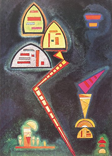 1art1 Wassily Kandinsky Grün, 1929, 2-Teilig Fototapete Poster-Tapete 250x180 cm von 1art1