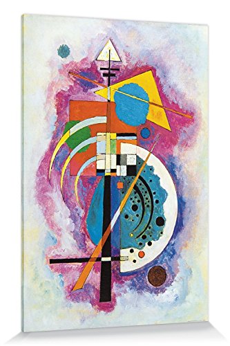 1art1 Wassily Kandinsky Poster Hommage An Grohmann, 1926 Bilder Leinwand-Bild Auf Keilrahmen | XXL-Wandbild Poster Kunstdruck Als Leinwandbild 180x120 cm von 1art1
