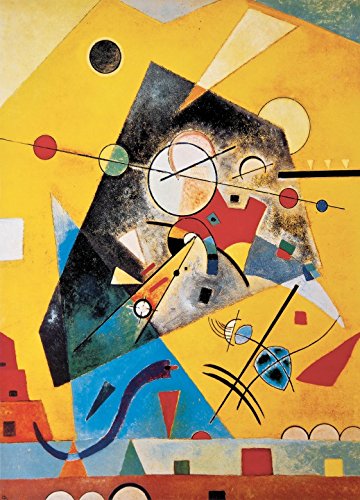 1art1 Wassily Kandinsky Stille Harmonie, 1924, 2-Teilig Fototapete Poster-Tapete 250x180 cm von 1art1