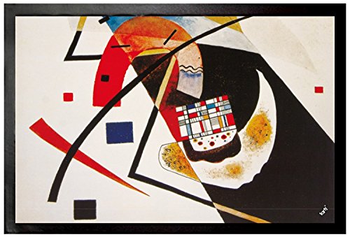 1art1 Wassily Kandinsky Zwei Schwarze Flecken, 1923 Fußmatte Dekomatte Innenbereich | Design Türmatte 60x40 cm 1art1 Wassily Kandinsky Zwei Schwarze Flecken, 1923 Fußmatte Dekomatte Innenbereich | Design Türmatte 60x40 cm von 1art1