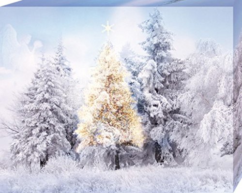 1art1 Weihnachten Poster Im Verschneiten Winterwald Bilder Leinwand-Bild Auf Keilrahmen | XXL-Wandbild Poster Kunstdruck Als Leinwandbild 50x40 cm 1art1 Weihnachten Poster Im Verschneiten Winterwald Bilder Leinwand-Bild Auf Keilrahmen | XXL-Wandbild Poster Kunstdruck Als Leinwandbild 50x40 cm von 1art1