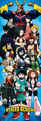 My Hero Academia Tür-Poster All Characters Plakat | Bild 158x53 cm von 1art1