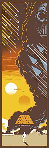 Star Wars Tür-Poster Episode IV A New Hope Plakat | Bild 158x53 cm von 1art1