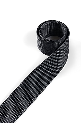 1buy3 Gurtband aus Polypropylen 20mm breit, 12 Meter lang, Farbe:23 - Basaltgrau | Grundpreis pro Meter = € 0,58 von 1buy3