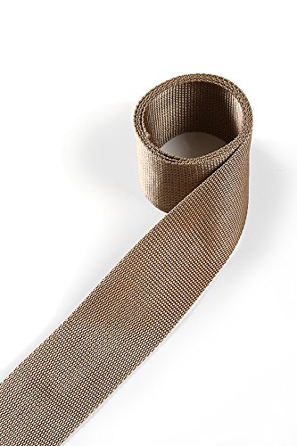 1buy3 Gurtband aus Polypropylen 30mm breit, 12 Meter lang, Farbe:4 - Graubeige | Grundpreis pro Meter = € 0,71 von 1buy3