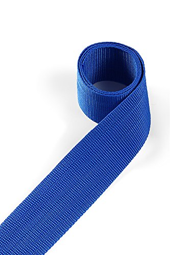 1buy3 Gurtband aus Polypropylen 40mm breit, 12 Meter lang, Farbe:16 - Verkehrsblau | Grundpreis pro Meter = € 0,79 von 1buy3