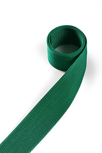 1buy3 Gurtband aus Polypropylen 40mm breit, 12 Meter lang, Farbe:19 - Verkehrsgrün | Grundpreis pro Meter = € 0,79 von 1buy3