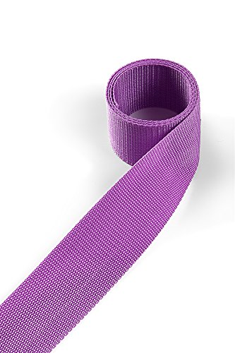 1buy3 Gurtband aus Polypropylen 50mm breit, 4 Meter lang, Farbe:14 - Rotlila | Grundpreis pro Meter = € 1,75 von 1buy3