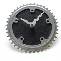 Fahrrad-Getriebe Uhr - Grauer Wolle | Fahrrad Wanduhr Aufbereitete Teile Fahrrad-Getriebe Uhr - Grauer Wolle | Fahrrad Wanduhr Aufbereitete Teile von 1byliz