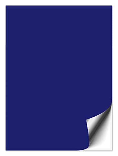 10 Stück Fliesenaufkleber königsblau 20x25 cm glänzend, Fliesenfolie in 20x25cm für Küche & Bad, mit Aufkleber Fliesen einfach überkleben, selbstklebende Folie von 1peak