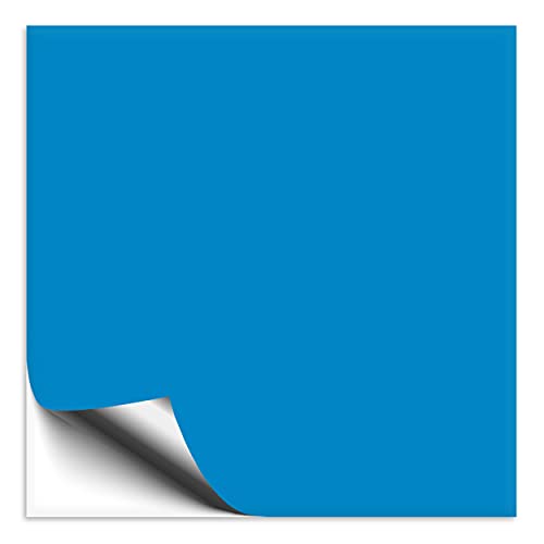 100 Stück Fliesenaufkleber hellblau 15x15 cm glänzend, Klebefolie für Fliesen in Küche & Bad, Fliesen einfach überkleben mit selbstklebender Fliesenfolie in glanz Optik 100 Stück Fliesenaufkleber hellblau 15x15 cm glänzend, Klebefolie für Fliesen in Küche & Bad, Fliesen einfach überkleben mit selbstklebender Fliesenfolie in glanz Optik von 1peak