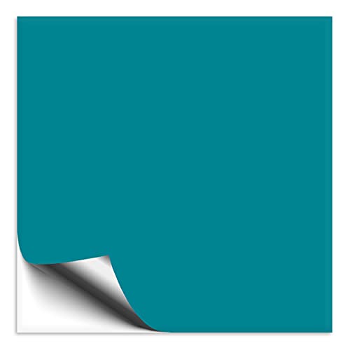 20 Stück Fliesenaufkleber türkisblau 15x15 cm glänzend, Klebefolie für Fliesen in Küche & Bad, Fliesen einfach überkleben mit selbstklebender Fliesenfolie in glanz Optik 20 Stück Fliesenaufkleber türkisblau 15x15 cm glänzend, Klebefolie für Fliesen in Küche & Bad, Fliesen einfach überkleben mit selbstklebender Fliesenfolie in glanz Optik von 1peak