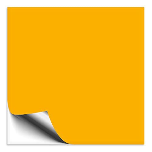 50 Stück Fliesenaufkleber 20x20 cm goldgelb matt, selbstklebende Fliesenfolie für Küche & Bad, mit Aufkleber Fliesen einfach überkleben 50 Stück Fliesenaufkleber 20x20 cm goldgelb matt, selbstklebende Fliesenfolie für Küche & Bad, mit Aufkleber Fliesen einfach überkleben von 1peak