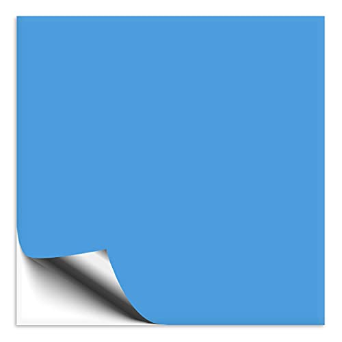 50 Stück Fliesenaufkleber 20x20 cm lichtblau matt, selbstklebende Fliesenfolie für Küche & Bad, mit Aufkleber Fliesen einfach überkleben 50 Stück Fliesenaufkleber 20x20 cm lichtblau matt, selbstklebende Fliesenfolie für Küche & Bad, mit Aufkleber Fliesen einfach überkleben von 1peak