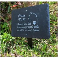 Haustier-Gedenktafel Schieferschild - Personalisiert Für Ihre Liebsten Grabstein 25 cm X 18 Weltweit Lieferung von 1st4Signs