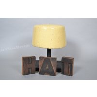Hutform Aus Holz Blok 50Er Jahre Vintage von 1stClassDesign