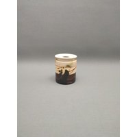 Wunderschöne Glasur-Vase Von Elly Und Wilhelm Kuch - Studio Vase Gemarkt von 1stClassDesign