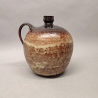 studio Keramik Vase - Signiert Kubicek 128/20 1970Er Jahre von 1stClassDesign