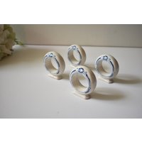 Keramik Serviettenhalter, Serviettenringe, Hochzeitsserviettenringe, Familien - & Partyserviettenringe, Partygeschenk, Tischdekoration, #070121 von 1stvictorianboutique