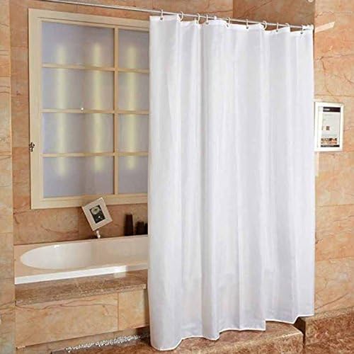 2 ur door - Duschvorhang, extra lang, Polyester, schimmelresistent, weiß, 180 x 220 cm von 2 UR DOOR