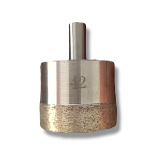 Diamantbohrer 42 mm - Präzises Bohren von Fliesen, Steinzeug, Marmor und Stein - Fliesenwerkzeug 2.0 von 2.0 OUTILLAGE CARRELEUR Artisan français