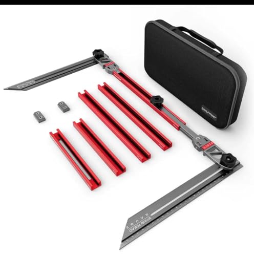 Treppen-Anreißlehre – Fliesenwerkzeug 2.0 | Verstellbares Messwerkzeug für Stufen & Treppen | Robustes Aluminium, präzise Skala + Hartschalenkoffer Treppen-Anreißlehre – Fliesenwerkzeug 2.0 | Verstellbares Messwerkzeug für Stufen & Treppen | Robustes Aluminium, präzise Skala + Hartschalenkoffer von 2.0 OUTILLAGE CARRELEUR Artisan français