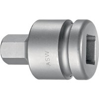 ASW Kraftschraubersteckschlüsseleinsatz 745 3/4 Zoll i6-KT.SW 14mm L.62mm von ASW