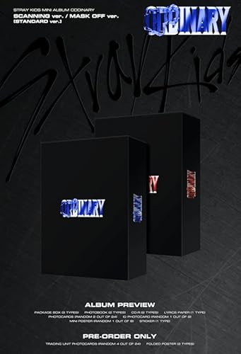 STRAY KIDS - ODDINARY STANDARD Version [SCANNING ver.] MINI Album+Photobook+Limited Benefit+Pre-Order Benefit+Bonus (Acrylic key and Photocard), 2020-S-1 von 2022