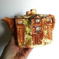 "Vintage Novelty Teekanne Arthur Wood "Morton Old Hall" Teapot England Perfekt." von 20thCenturyStuff